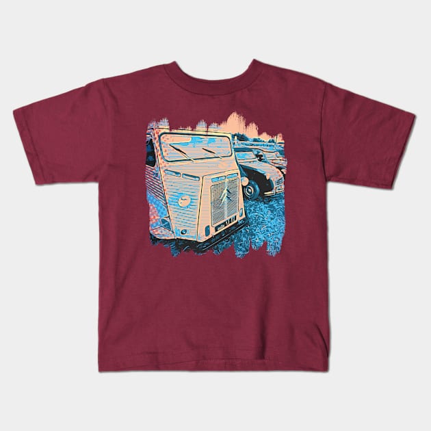 Camping Kids T-Shirt by Thespot